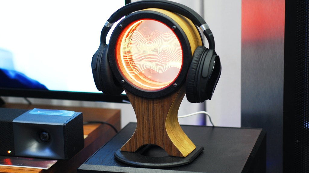 The SpotLight Headphone Stand - Make 100 project video thumbnail