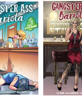 Gangster Ass Barista Comic Book