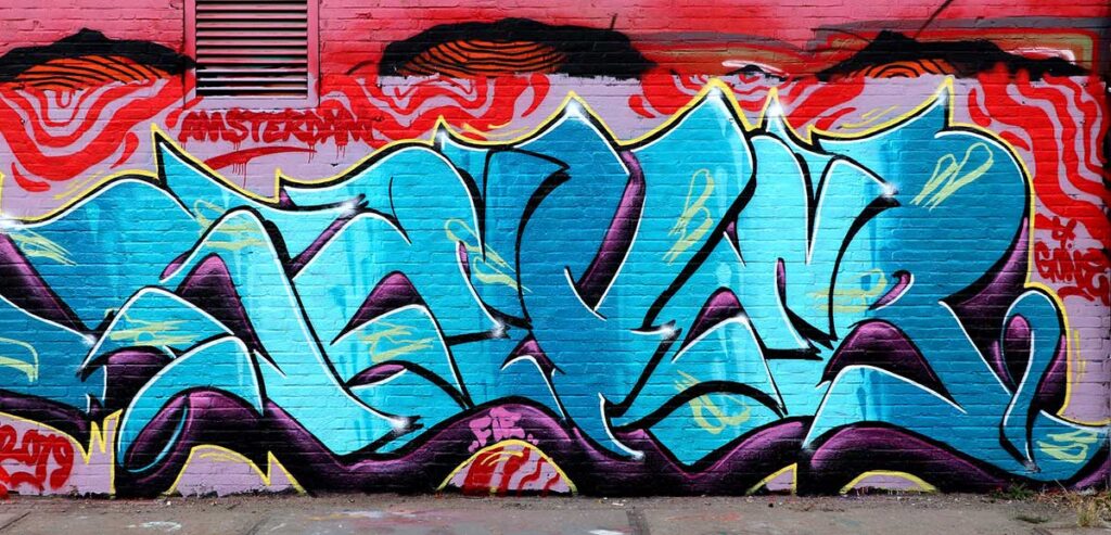 Amsterdam Graffiti July WojoFoto