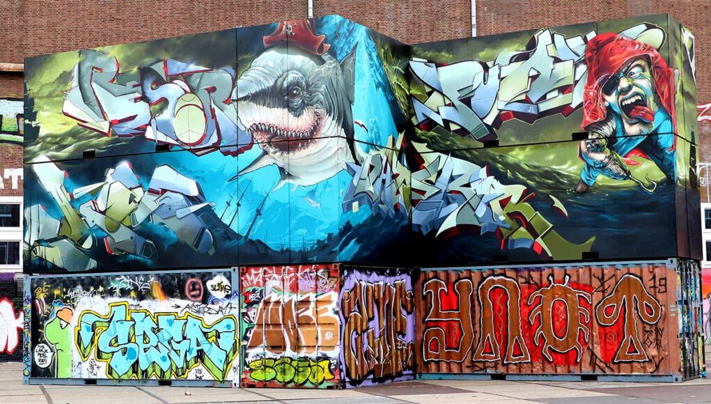 Amsterdam Graffiti July WojoFoto