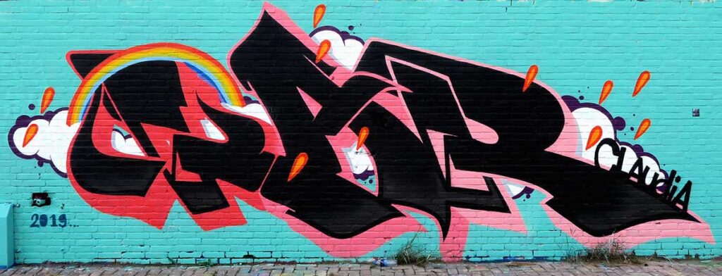 Amsterdam Graffiti July WojoFoto