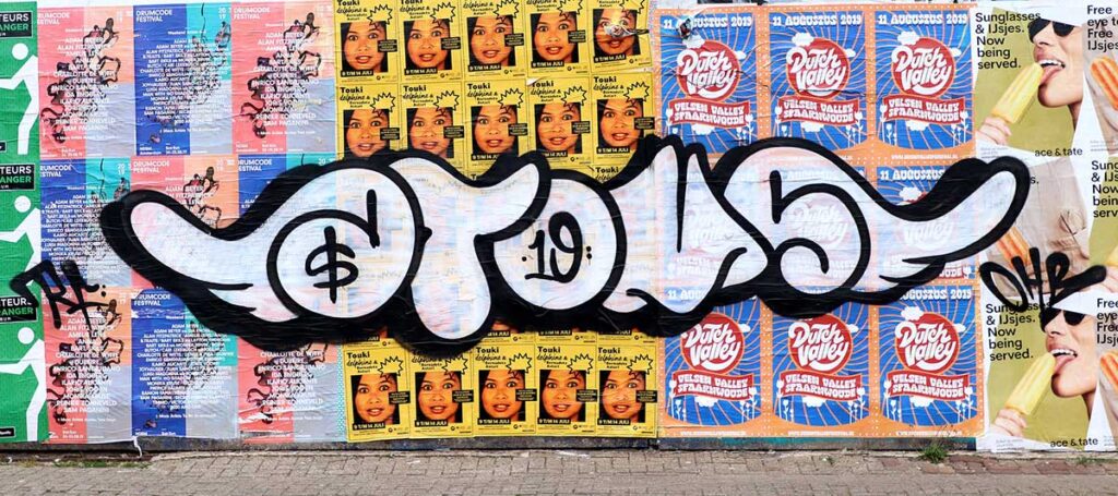 Amsterdam Graffiti July WojoFoto