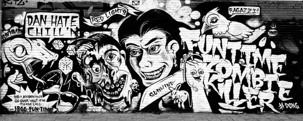 Amsterdam Graffiti July WojoFoto