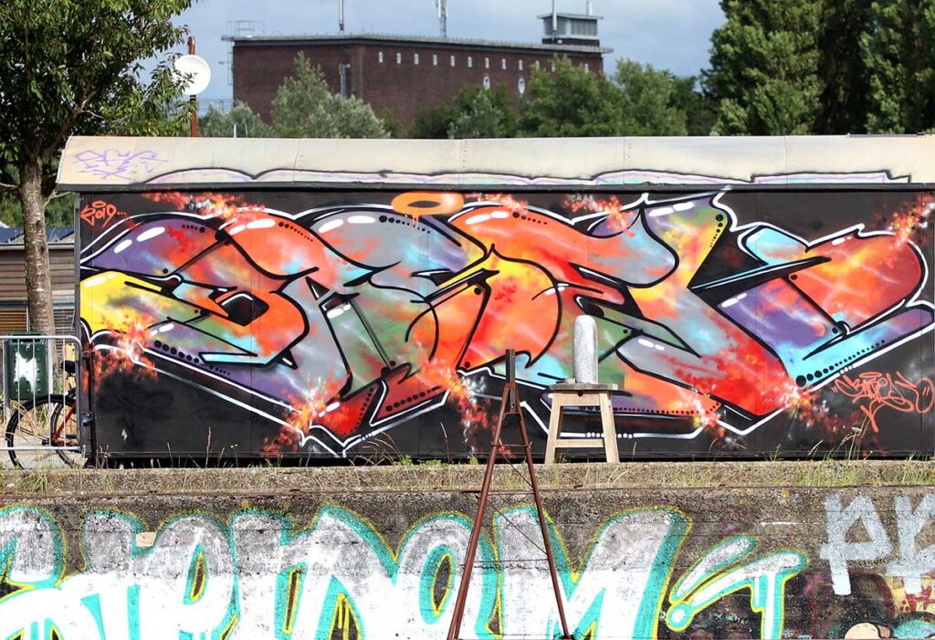 Amsterdam Graffiti July WojoFoto