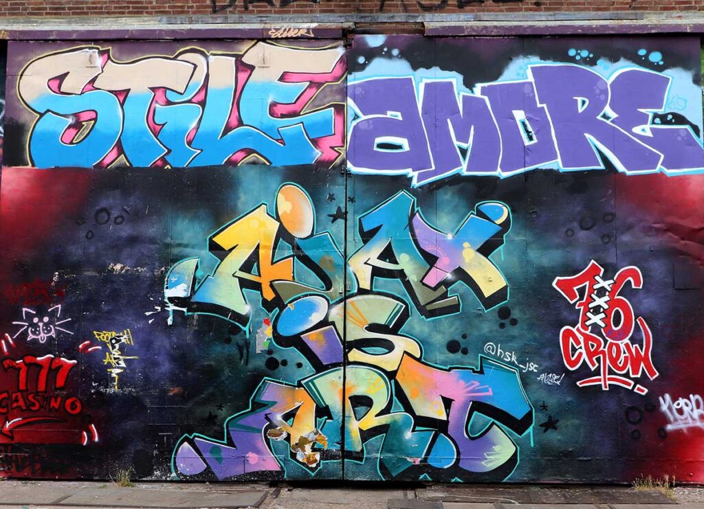 Amsterdam Graffiti July WojoFoto