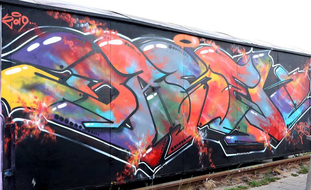 Amsterdam Graffiti July WojoFoto