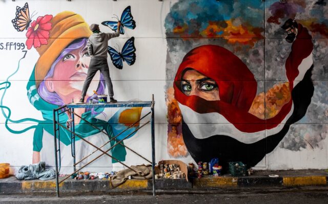 Iraq Mural Festival ph Ivor Prickett
